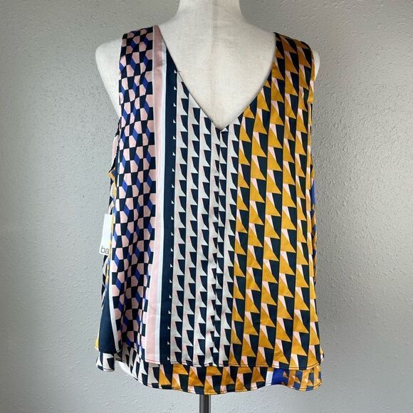 NWOT Bar III V-Neck Sleeveless Top Size XL - Picture 5 of 6